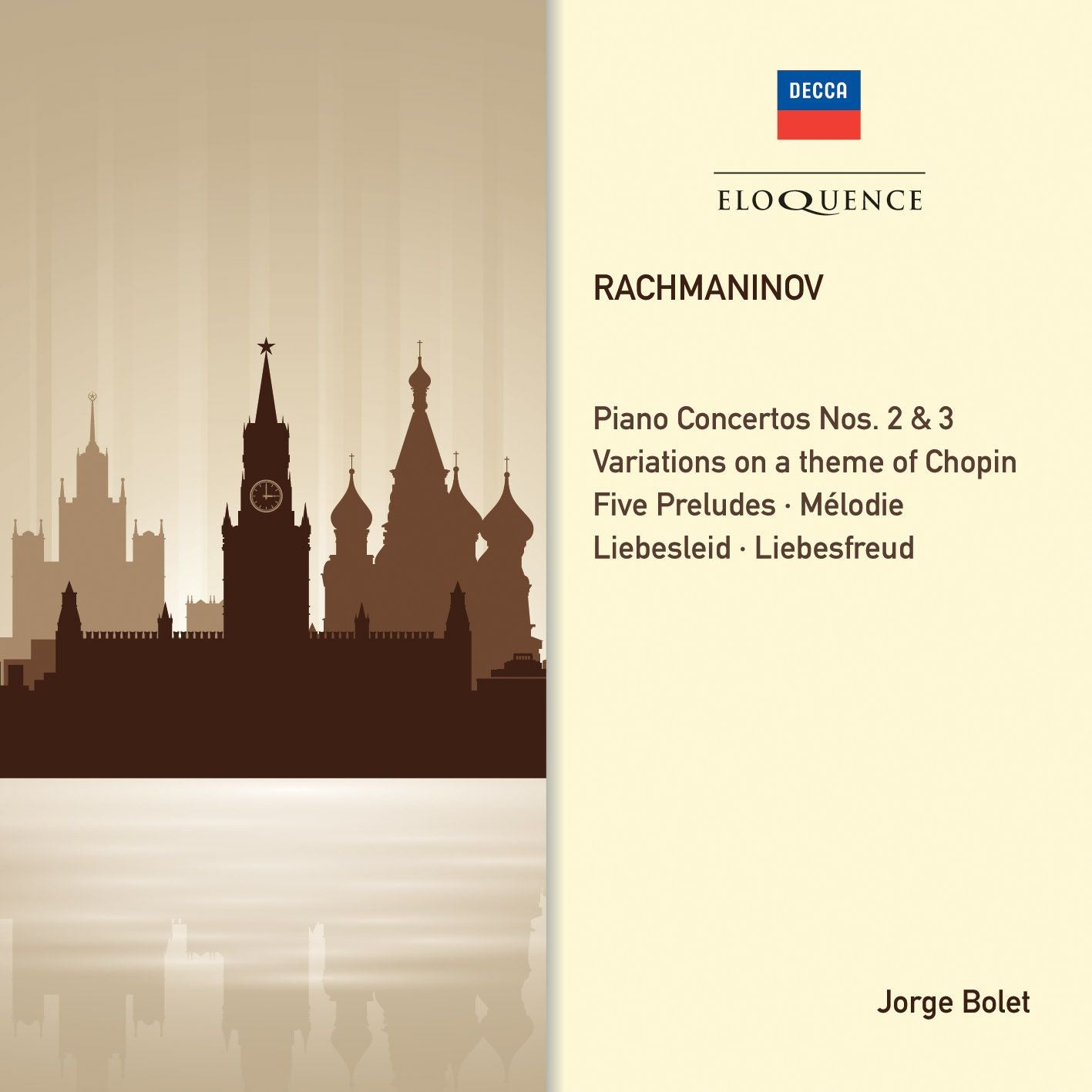 RACHMANINOV: Piano Concertos Nos. 2 & 3; Solo Piano Works (2CD) [Eloquence]