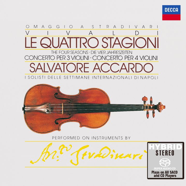 VIVALDI: Four Seasons (SACD) (日本壓碟)