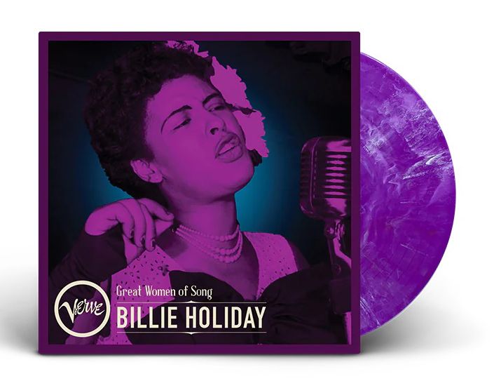 Great Women of Song – Billie Holiday (Neon Violet + Black Marble Effect Vinyl)