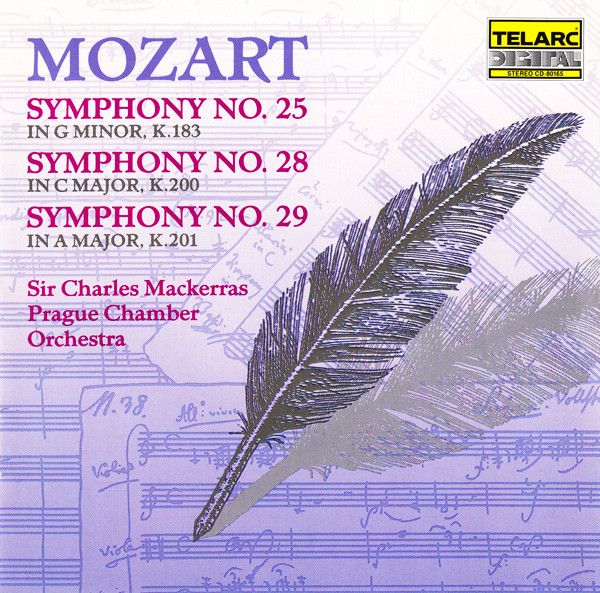 MOZART: Symphonies No. 25, No. 28 & No. 29