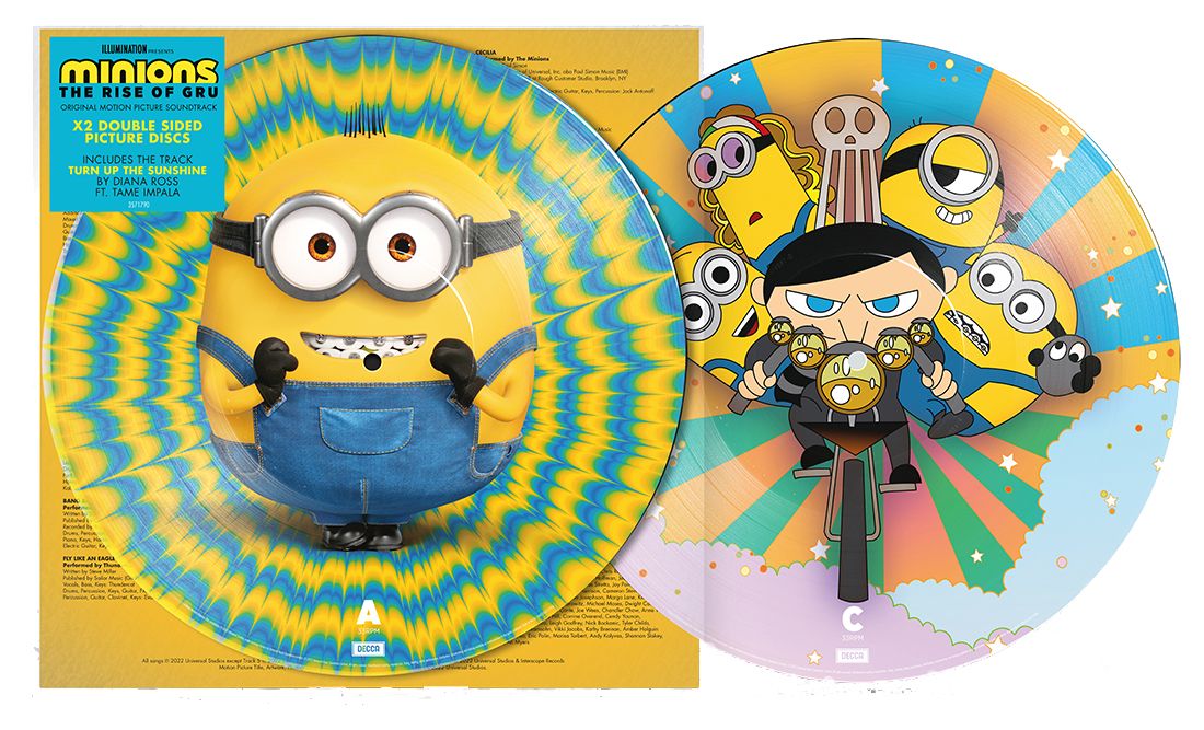 Minions: The Rise Of Gru (OST) (2x Picture Vinyl)