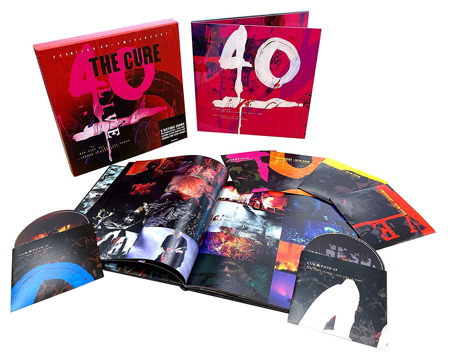 40 Live Curaetion 25 + Anniversary (2 Blu-ray+4CD)