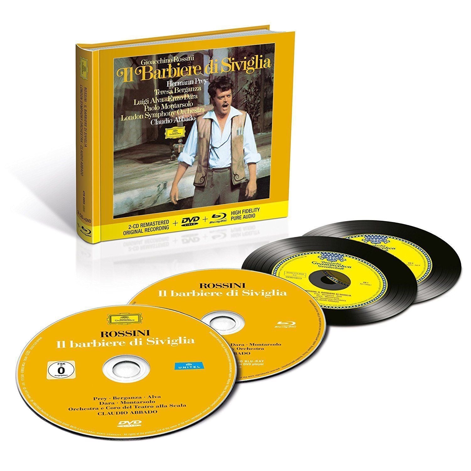 ROSSINI: lL Babiere (2CD+ 1Blu-Ray Audio+1DVD)