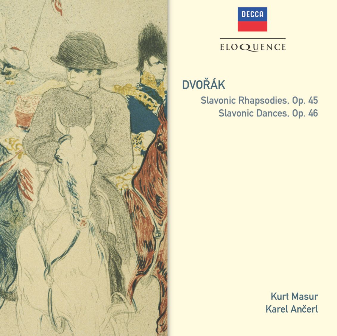 DVORAK: Slavonic Rhapsodies Nos. 1-3; Slavonic Dances Op. 46 [Eloquence]