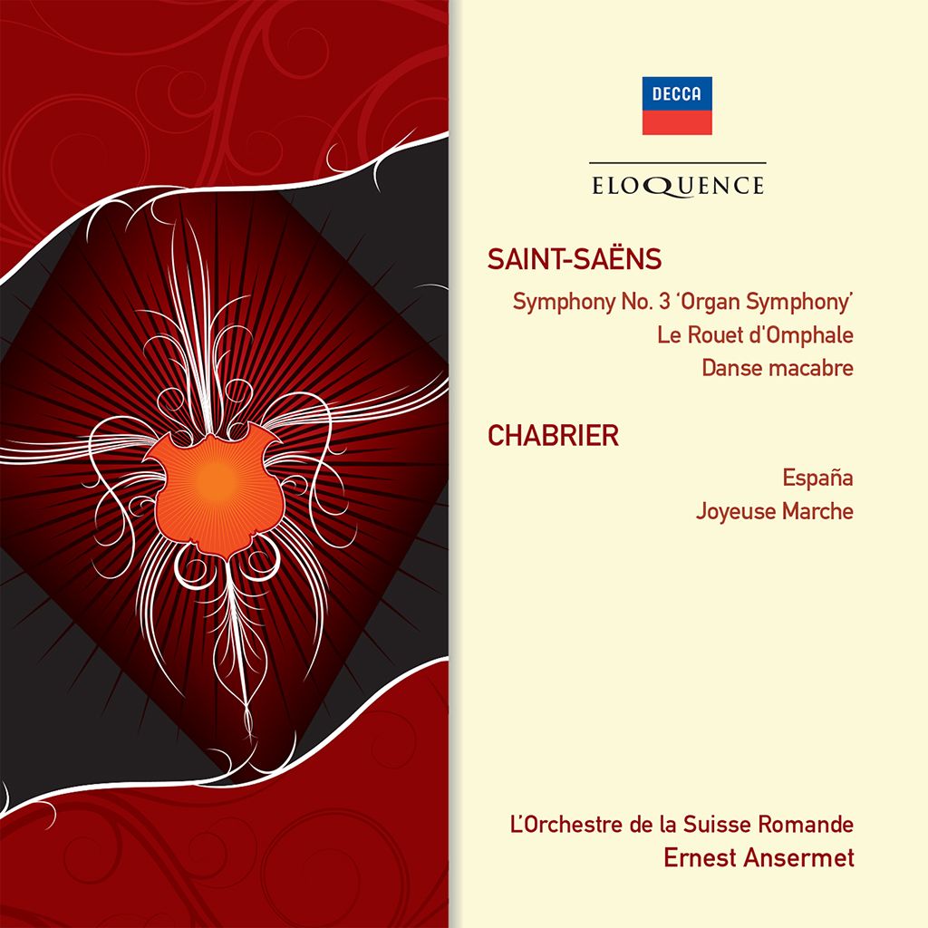 SAINT-SAËNS: Symphony No. 3 'Organ'; Le Rouet d'Omphale; Danse macabre. CHABRIER: España; Joyeuese Marche [Eloquence]