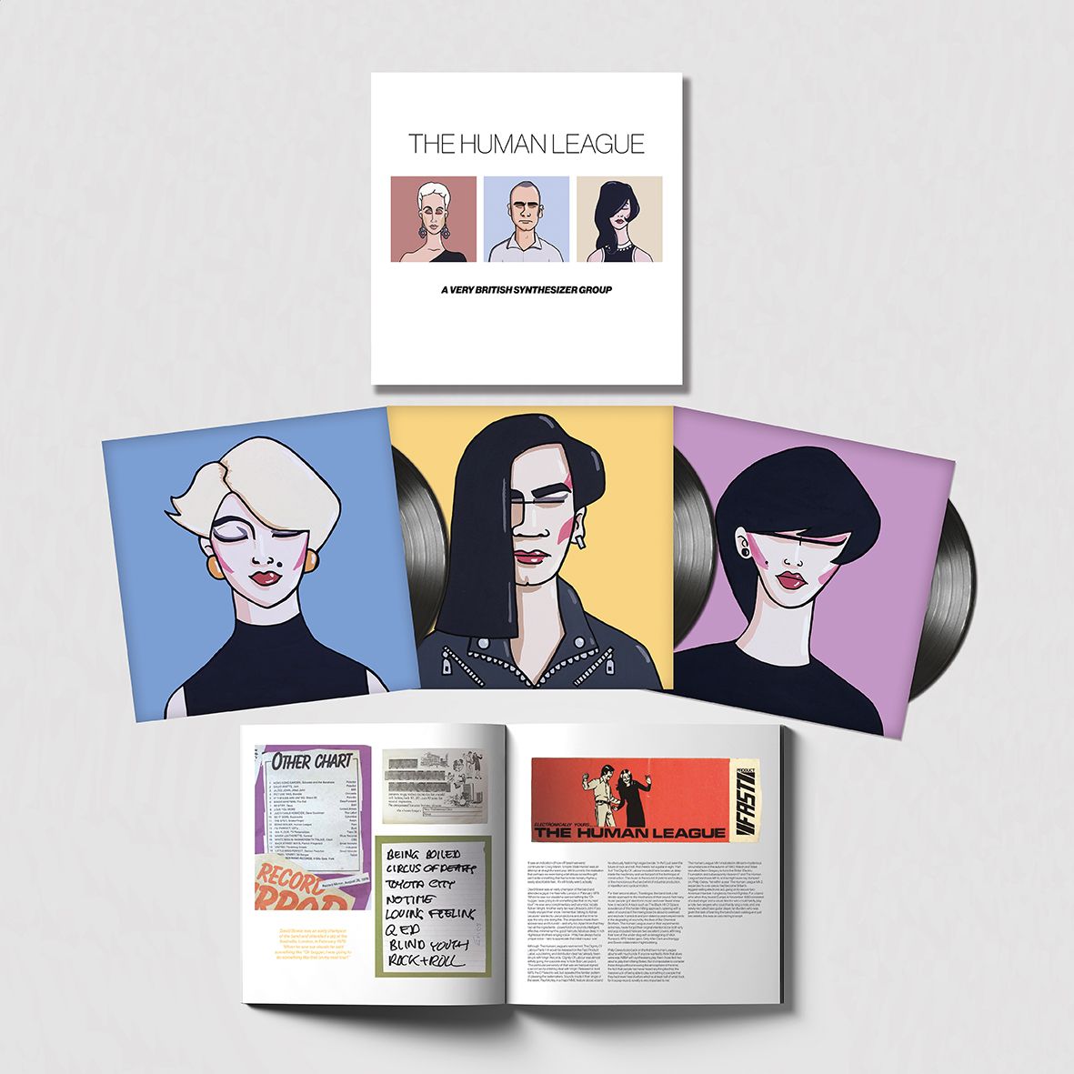 The Human League Anthology - A Very British Synthesizer Group (3LP)