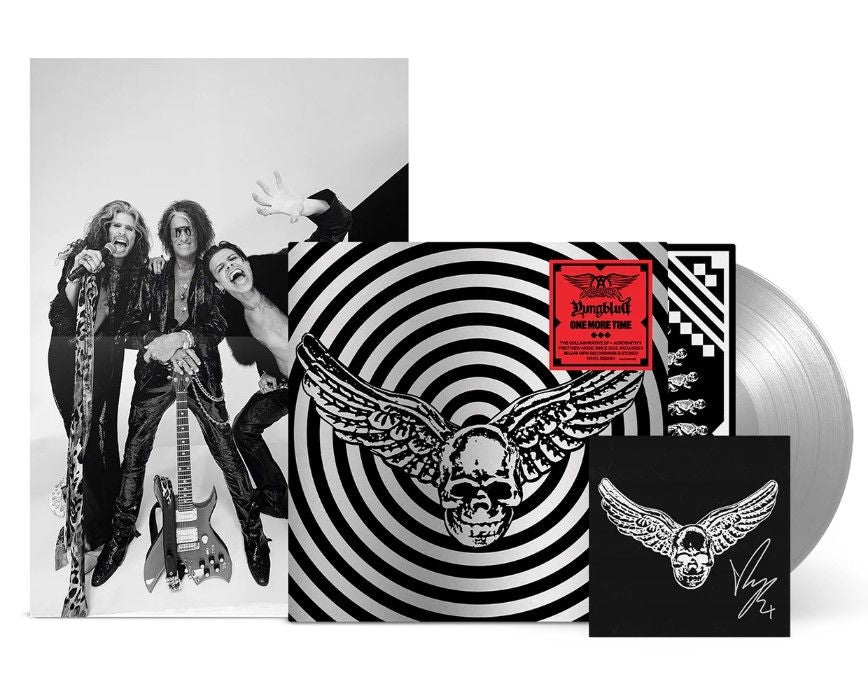 One More Time - Silver Vinyl (YUNGBLUD Store Exclusive) + Signed Art Card