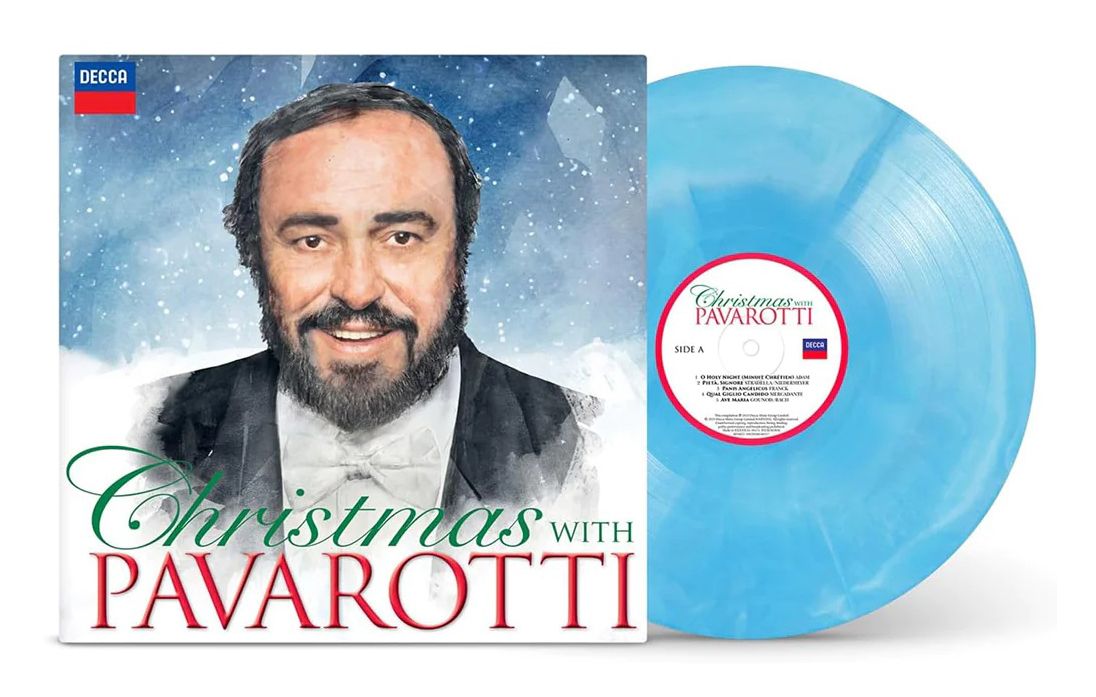 Christmas With Pavarotti (Blue Vinyl)