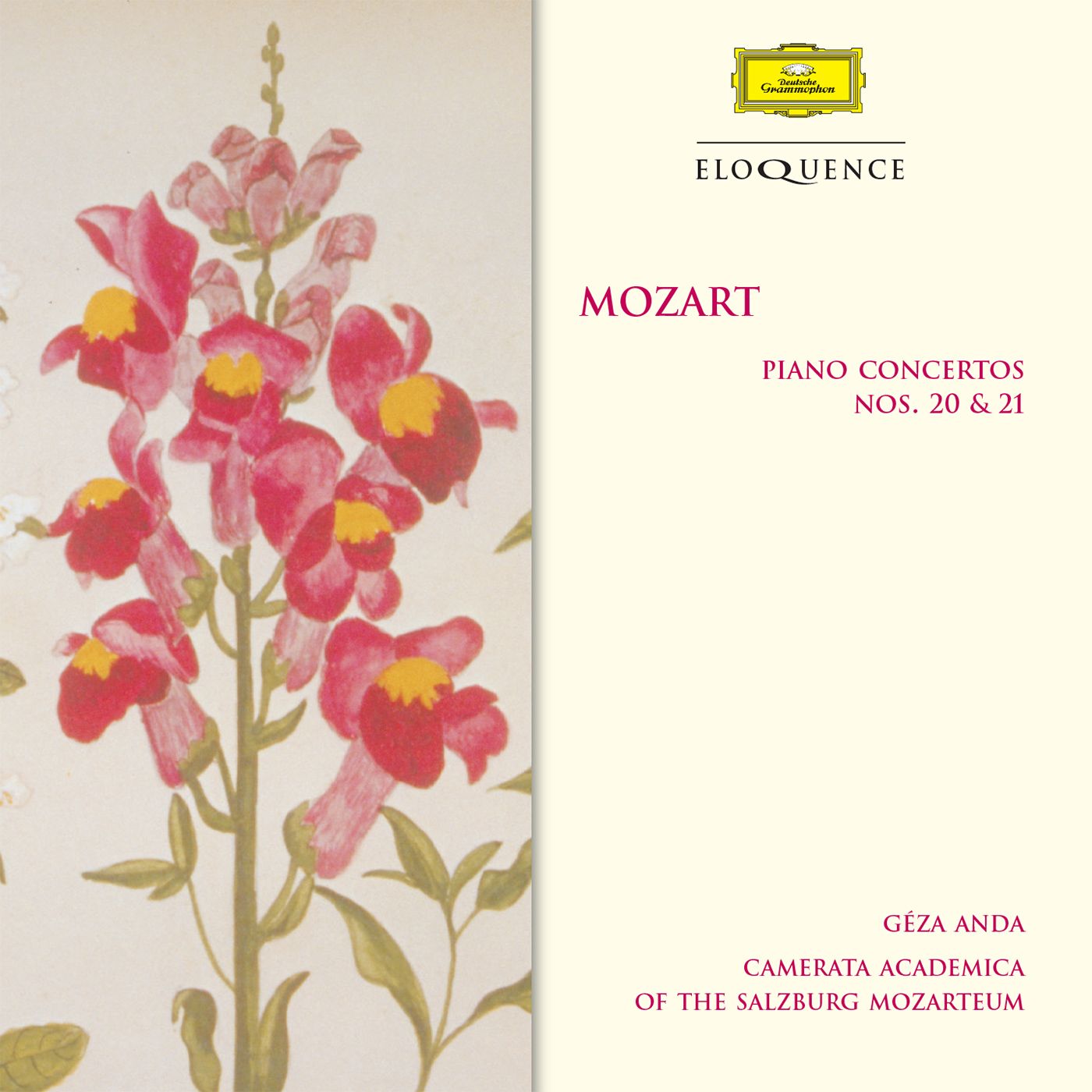 MOZART: Piano Concertos Nos. 20 & 21 [Eloquence]