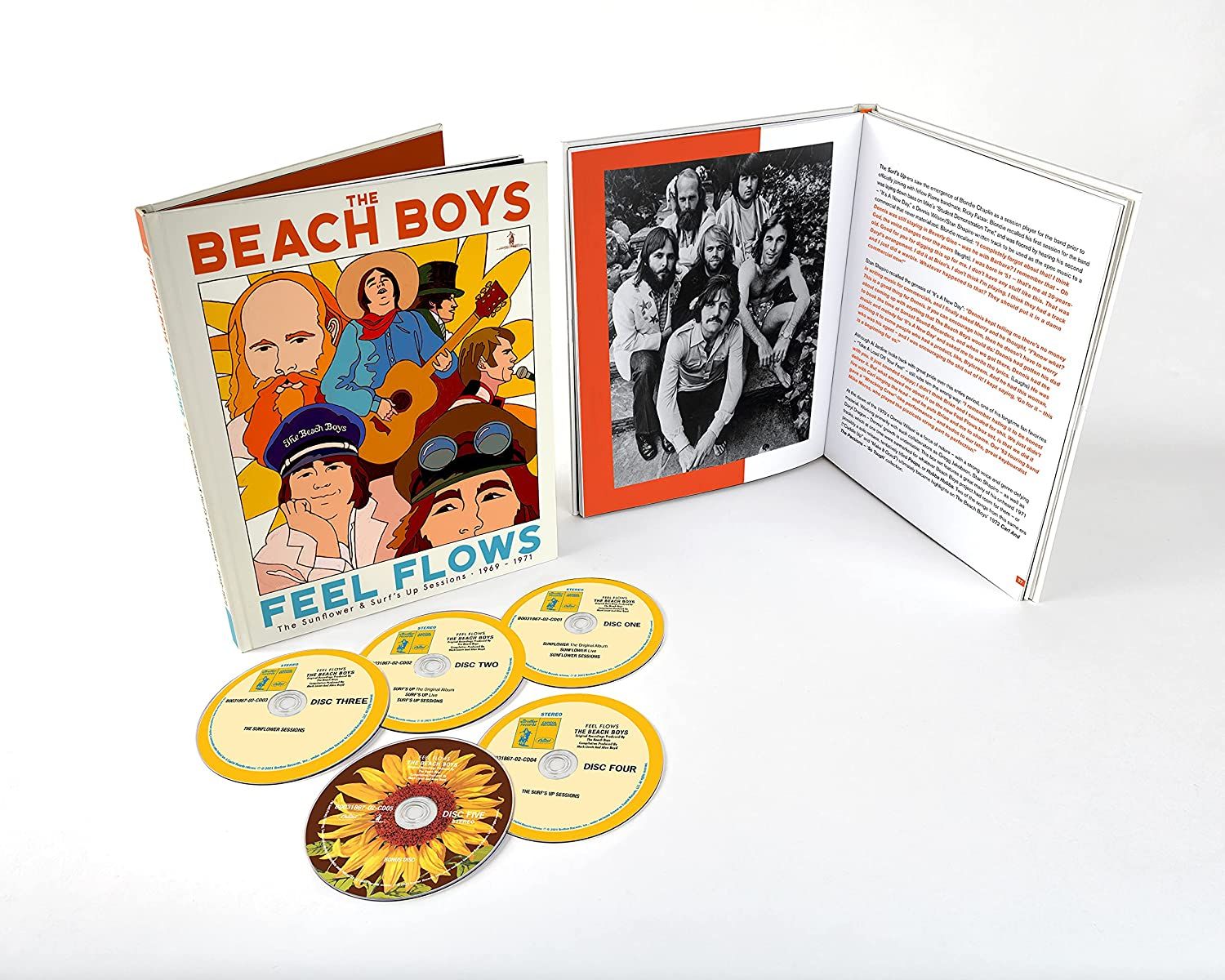 Feel Flows The Sunflower & Surf’s Up Sessions 1969-1971 (5CD Deluxe)