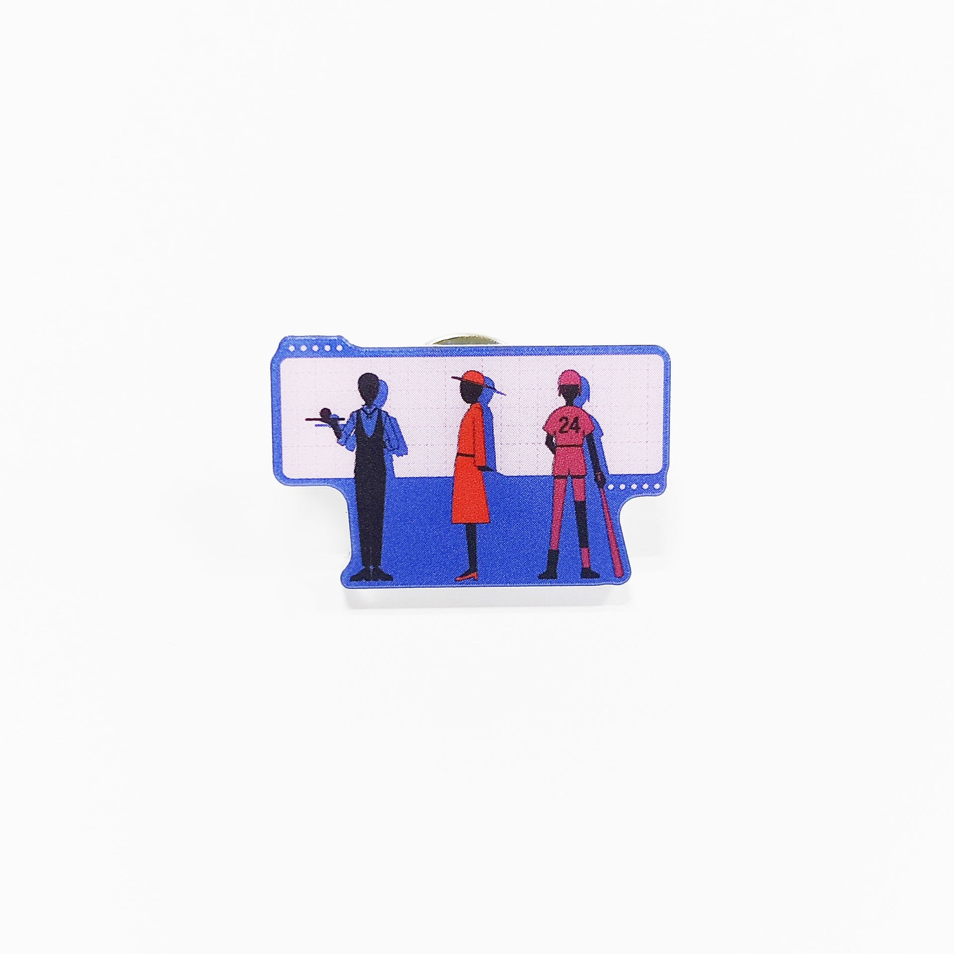 Acrylic Pin Badge - Readymade