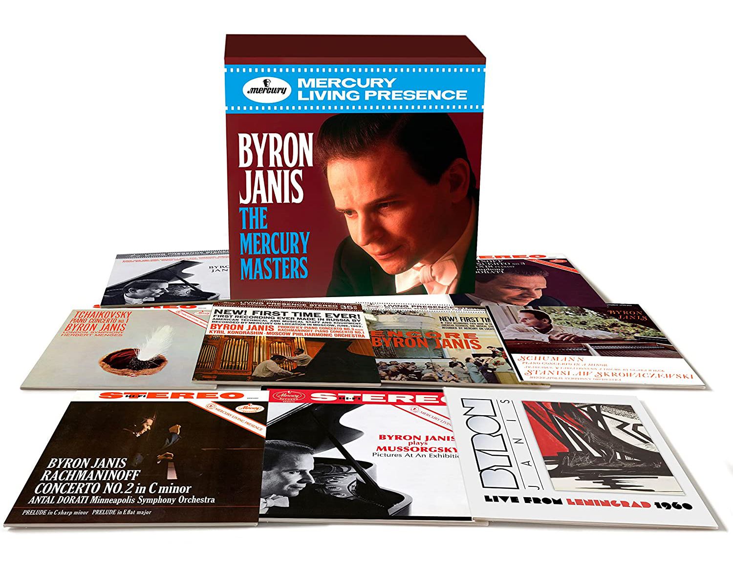 Byron Janis The Mercury Masters (9CD+Blu-Ray Audio)