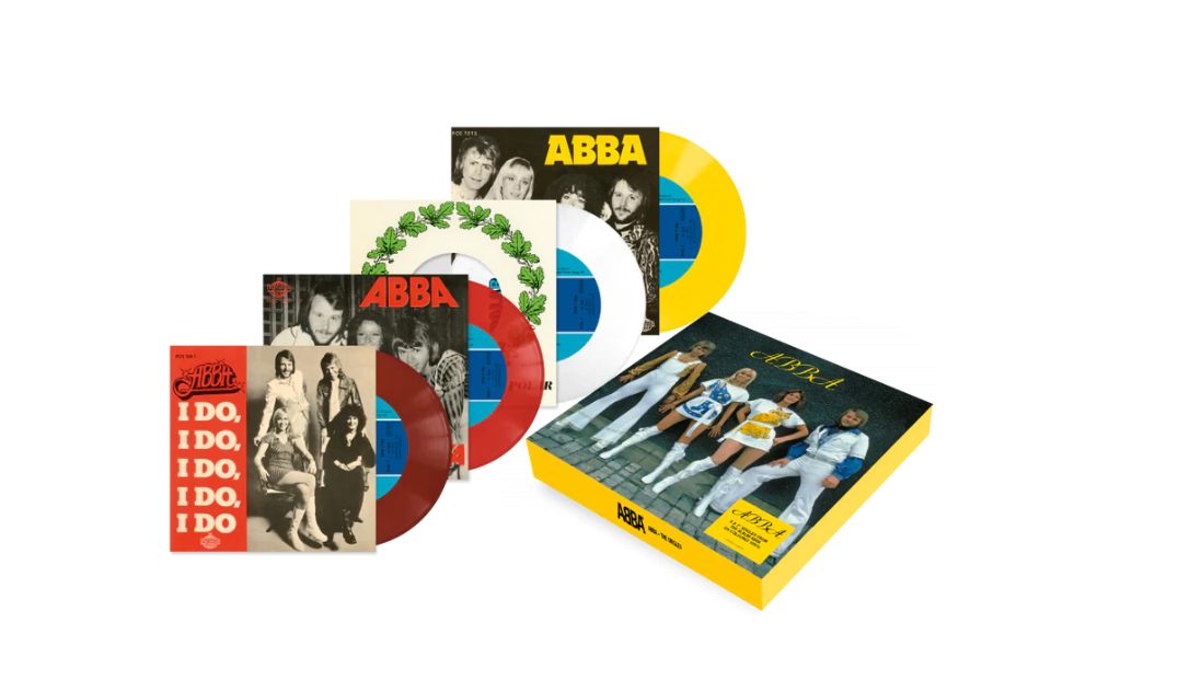 ABBA 4x7" Colour Singles Boxset