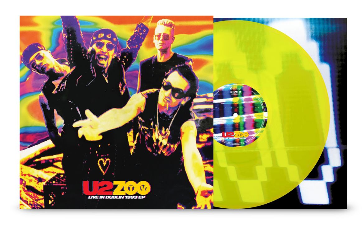 ZOO TV Live In Dublin 1993 EP - Neon-Yellow Vinyl