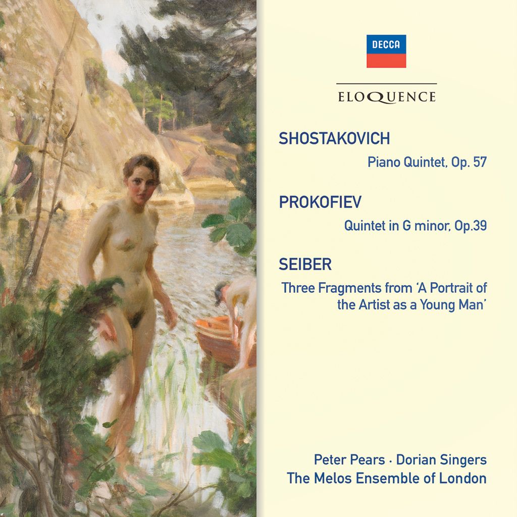 SHOSTAKOVICH, PROKOFIEV, SEIBER: Quintets [Eloquence]