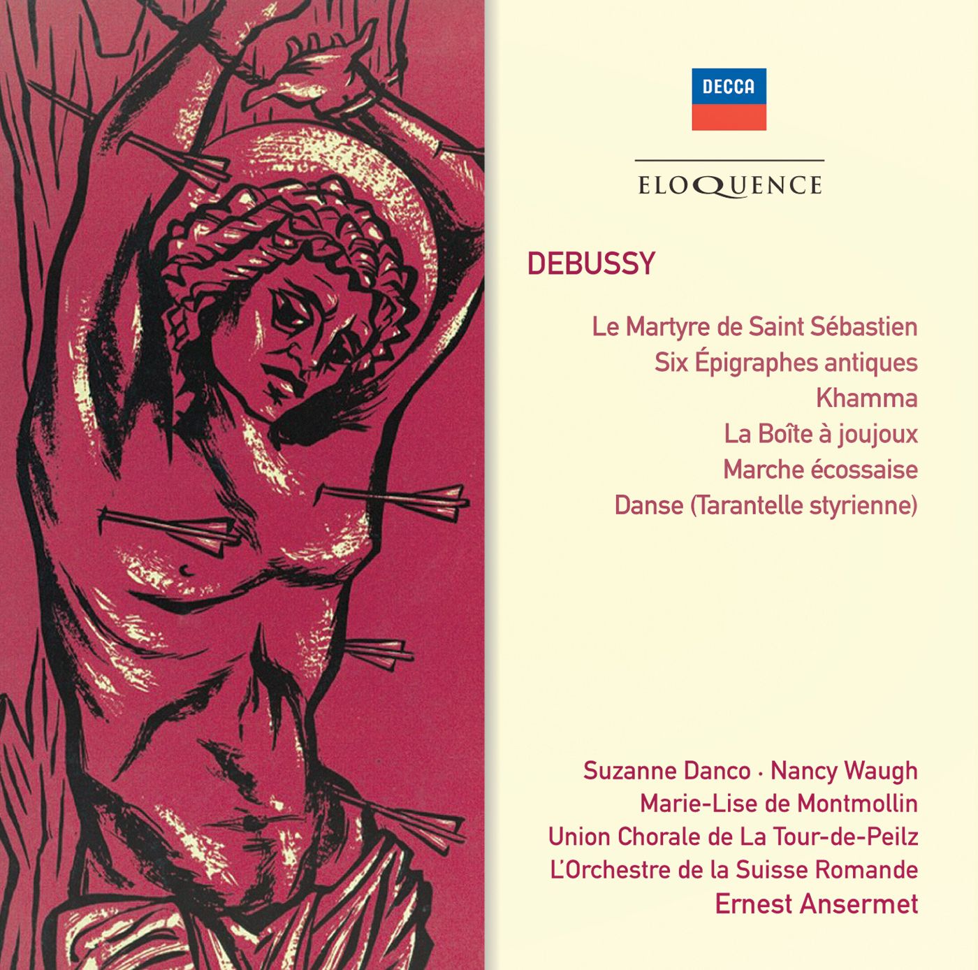 DEBUSSY: Le Martyre de Saint Sébastien; Six Épigraphes antiques; KHAMMA; La Boîte à joujoux (2CD) [Eloquence]