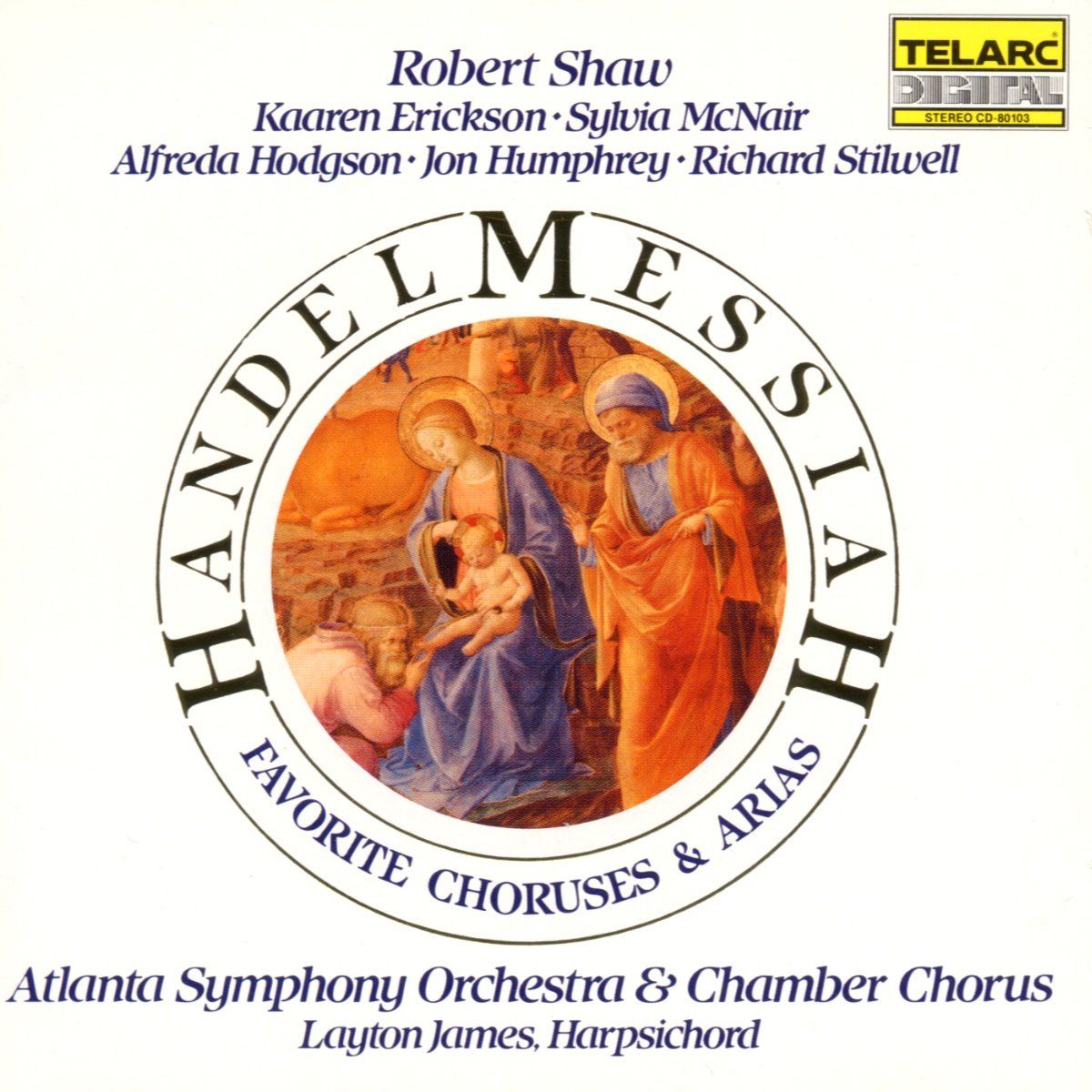 HANDEL: Messiah - Favorite Choruses & Arias