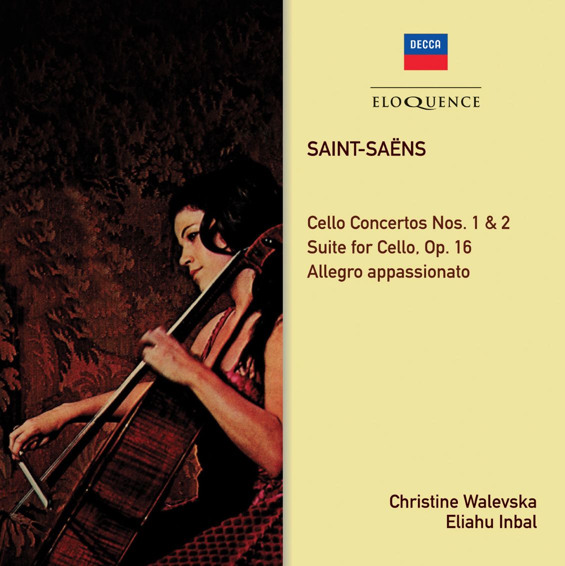 SAINT-SAENS: Music For Cello & Orchestra [Eloquence]