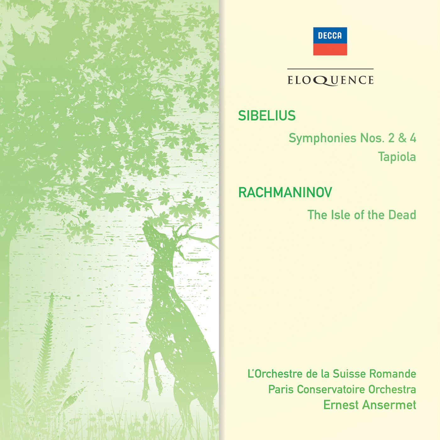 SIBELIUS: Symphonies Nos. 2 & 4, RACHMANINOV: Isle of the Dead (2CD) [Eloquence]