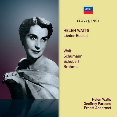Helen Watts – Lieder Recital (2CD) (Eloquence)