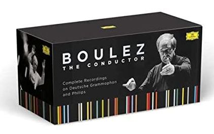 Boulez: The Conductor: Complete Recordings on DG & Decca (84CD+4 Blu-Ray)