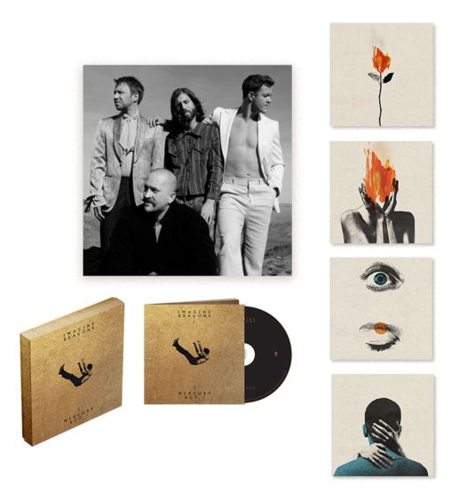 Mercury - Act 1 (CD box with 4 7x7" lithos+1 14x14" poster)