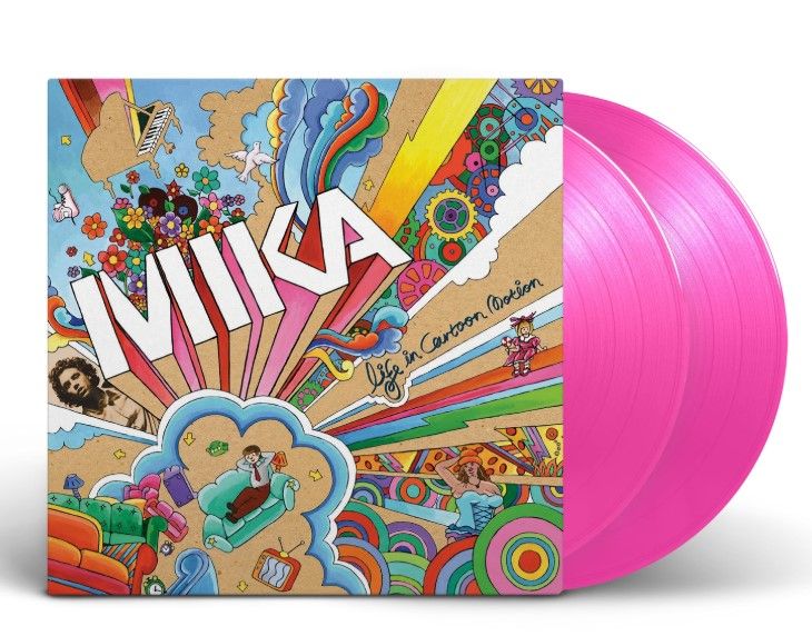 Life In Cartoon Motion: Pink Transparent Vinyl 2LP