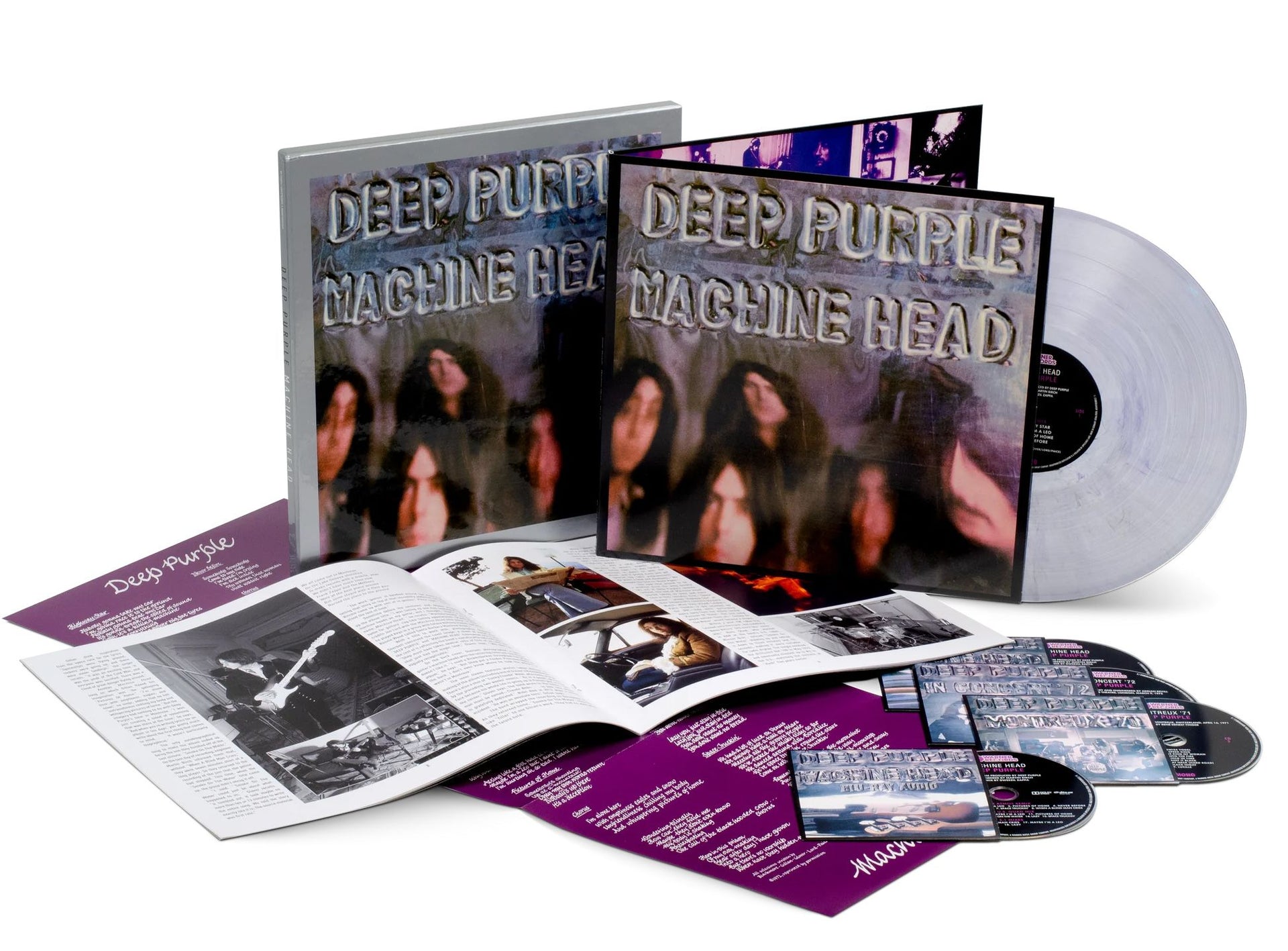 Machine Head (50th Anniversary Edition) (Vinyl, 3CD + Blu-Ray Box)