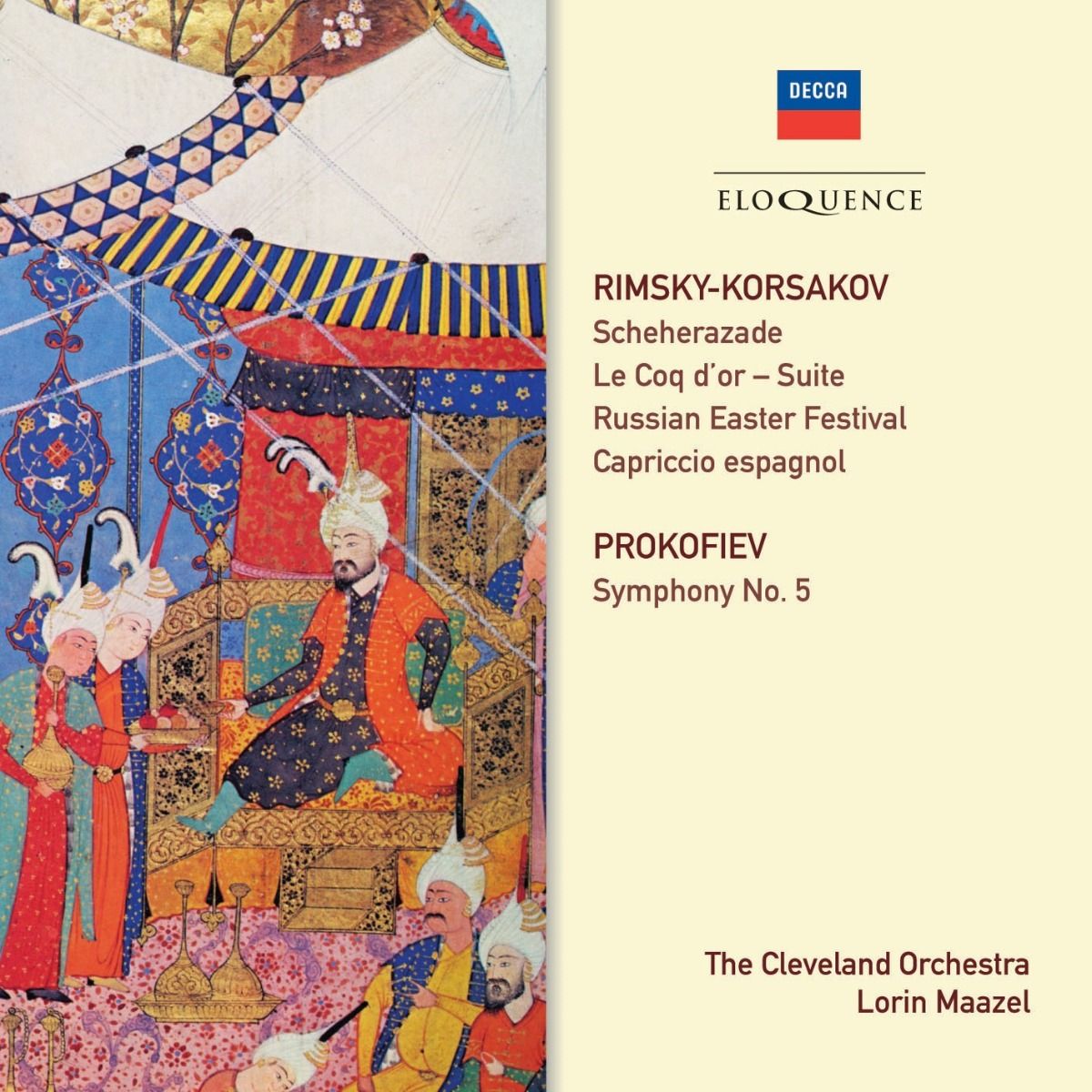 RIMSKY-KORSAKOV: Scheherazade; Le Coq d'or; PROKOFIEV: Symphony No. 5 (2CD) [Eloquence]
