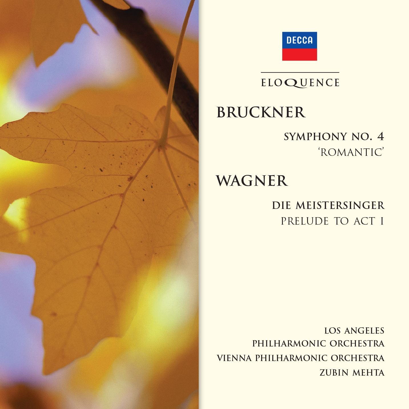 BRUCKNER: Symphony No. 4 'Romantic' [Eloquence]