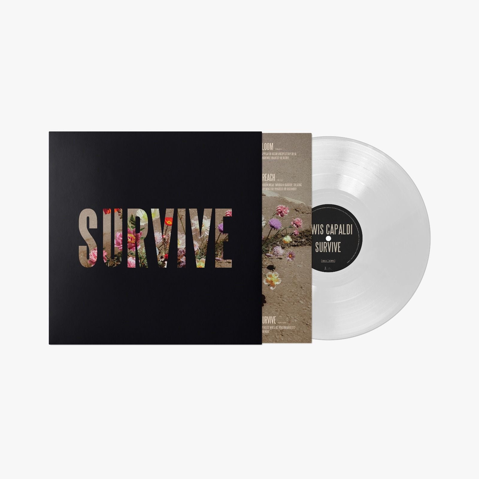 Survive 12” EP- Clear Vinyl