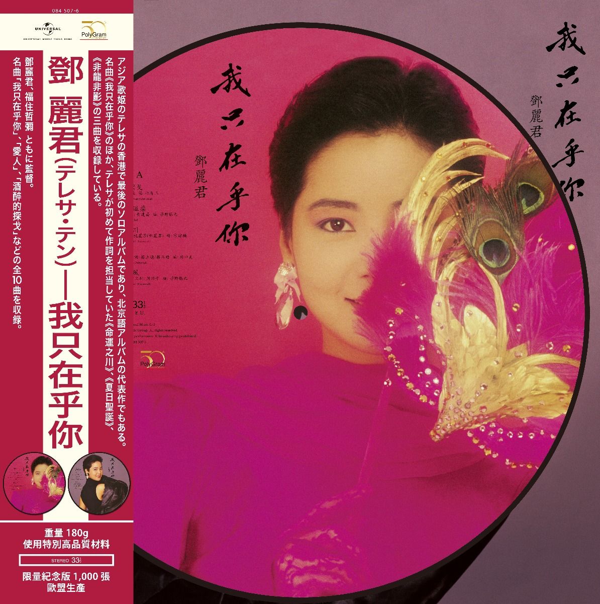 我只在乎你 (Picture Vinyl)