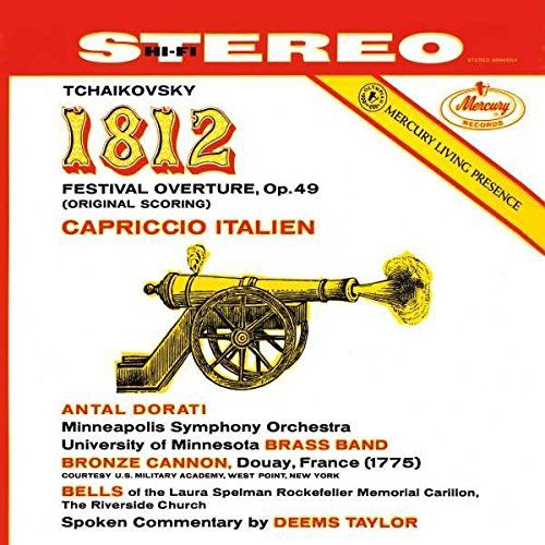TCHAIKOVSKY: 1812 Overture/ Capriccio Italien (2x Vinyl)
