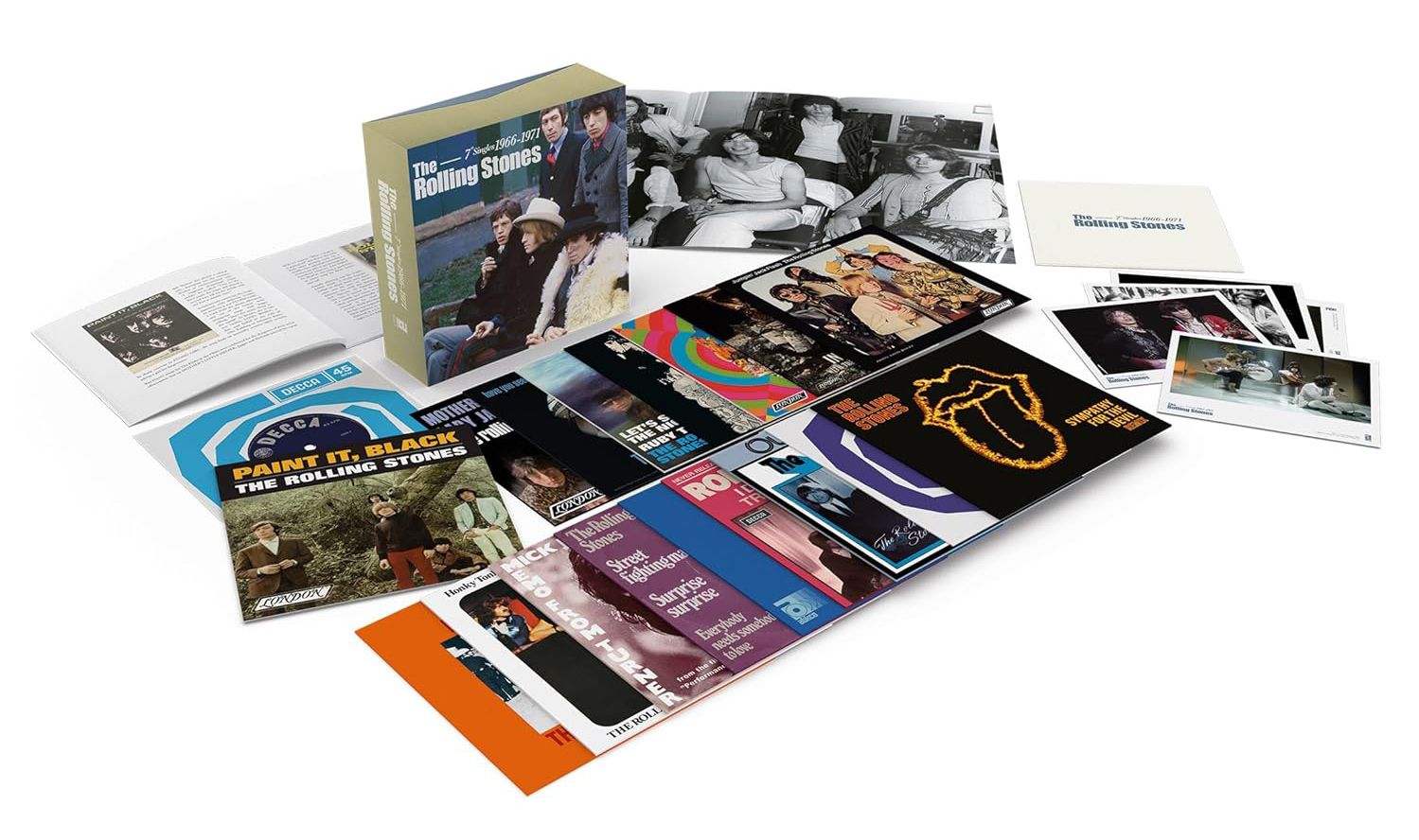 The Rolling Stones Singles 1966-1971 (18x 7" Vinyl)