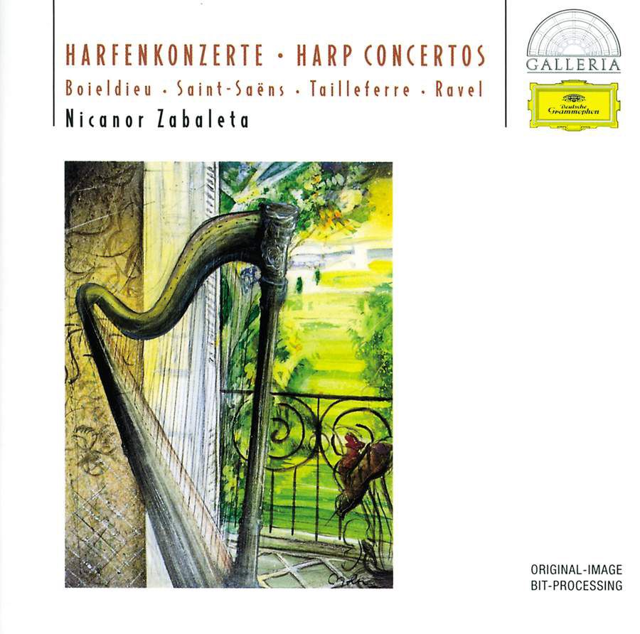 Harp Concertos by Boieldieu, Saint-Saens, Tailleferre & Ravel [Galleria]