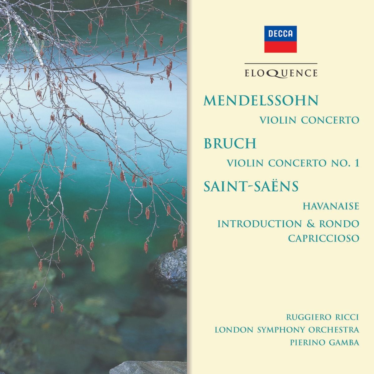 MENDELSSOHN: Violin Concerto; Bruch: Violin Concerto No. 1 [Eloquence]