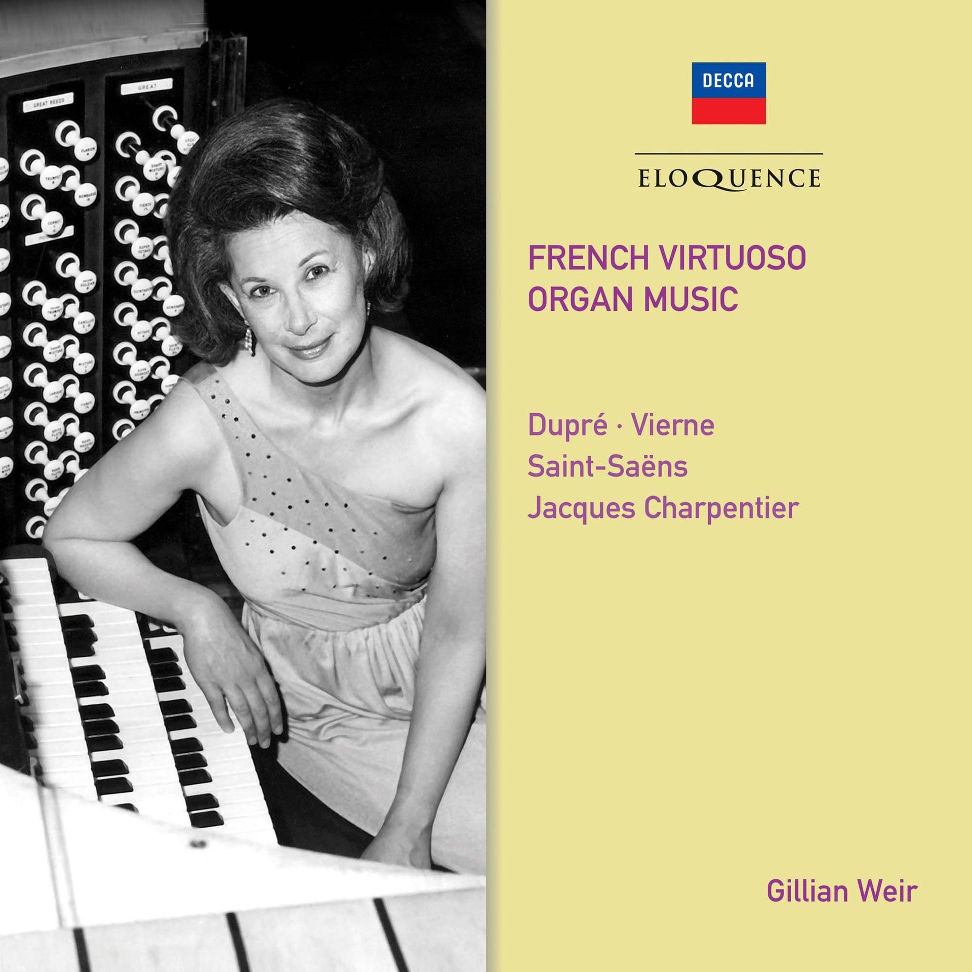 French Virtuoso Organ Music (Eloquence)