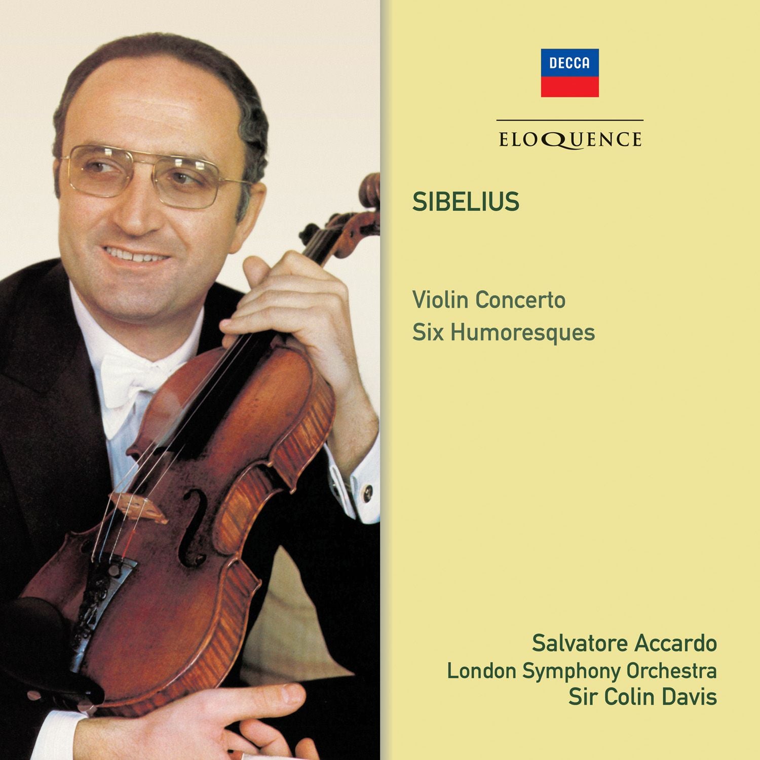 SIBELIUS: Violin Concerto; Six Humoresques [Eloquence]