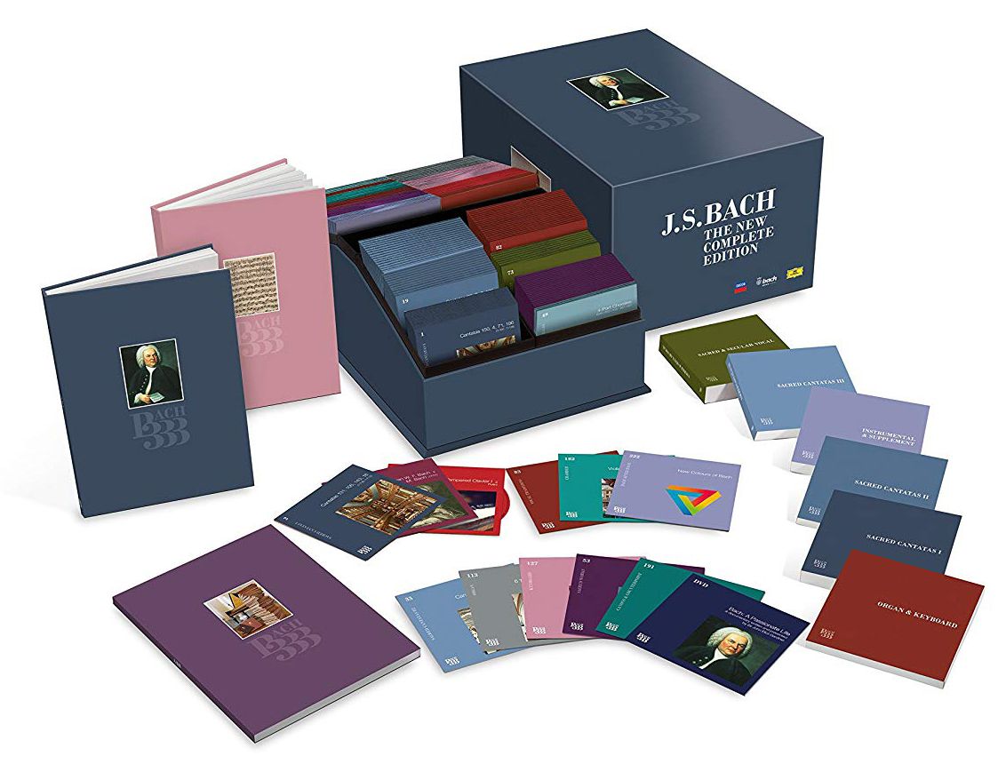 BACH 333 – The New Complete Edition (222 CD+1DVD)