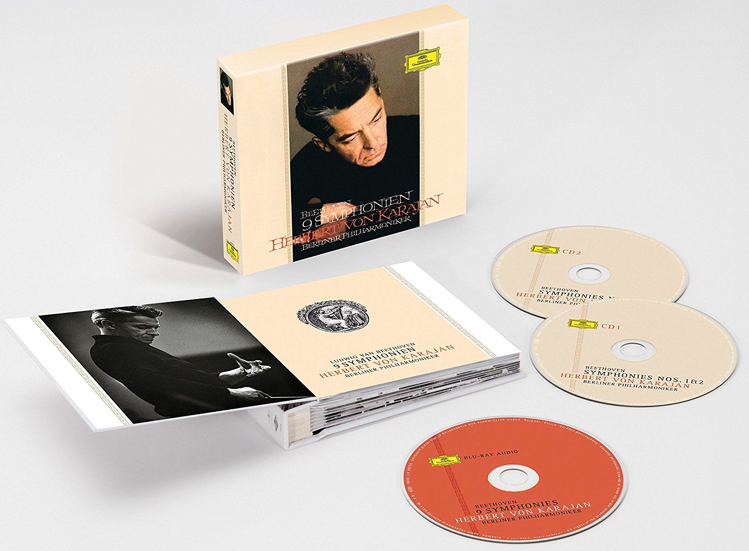 BEETHOVEN: 9 Symphonien (Deluxe Limited Edition) (Blu-Ray Audio+5CD)