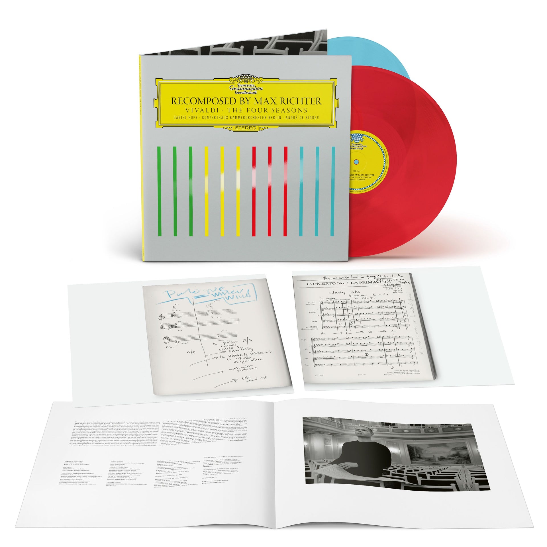 VIVALDI Recomposed (Anniversary Edition) (2x Transparent Red & Turquoise Vinyl)
