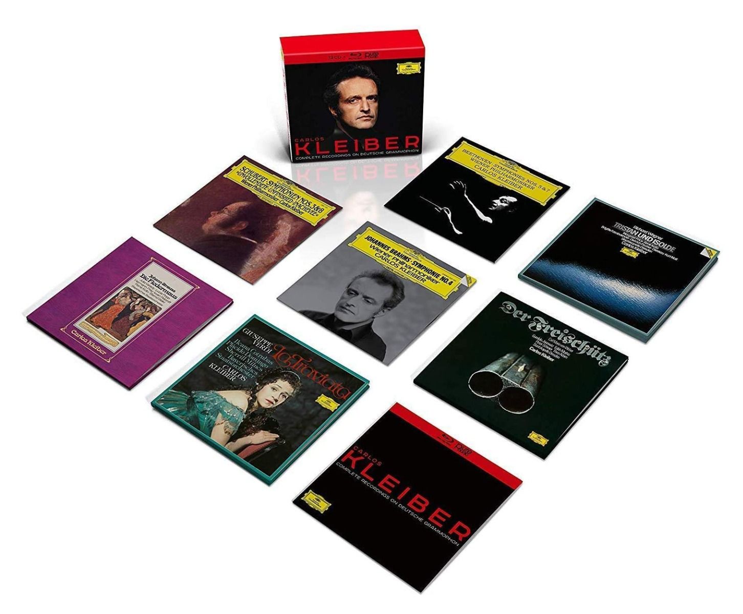 Carlos Kleiber Complete Recordings on Deutsche Grammophon (12CD+2x Blu-Ray Audio)