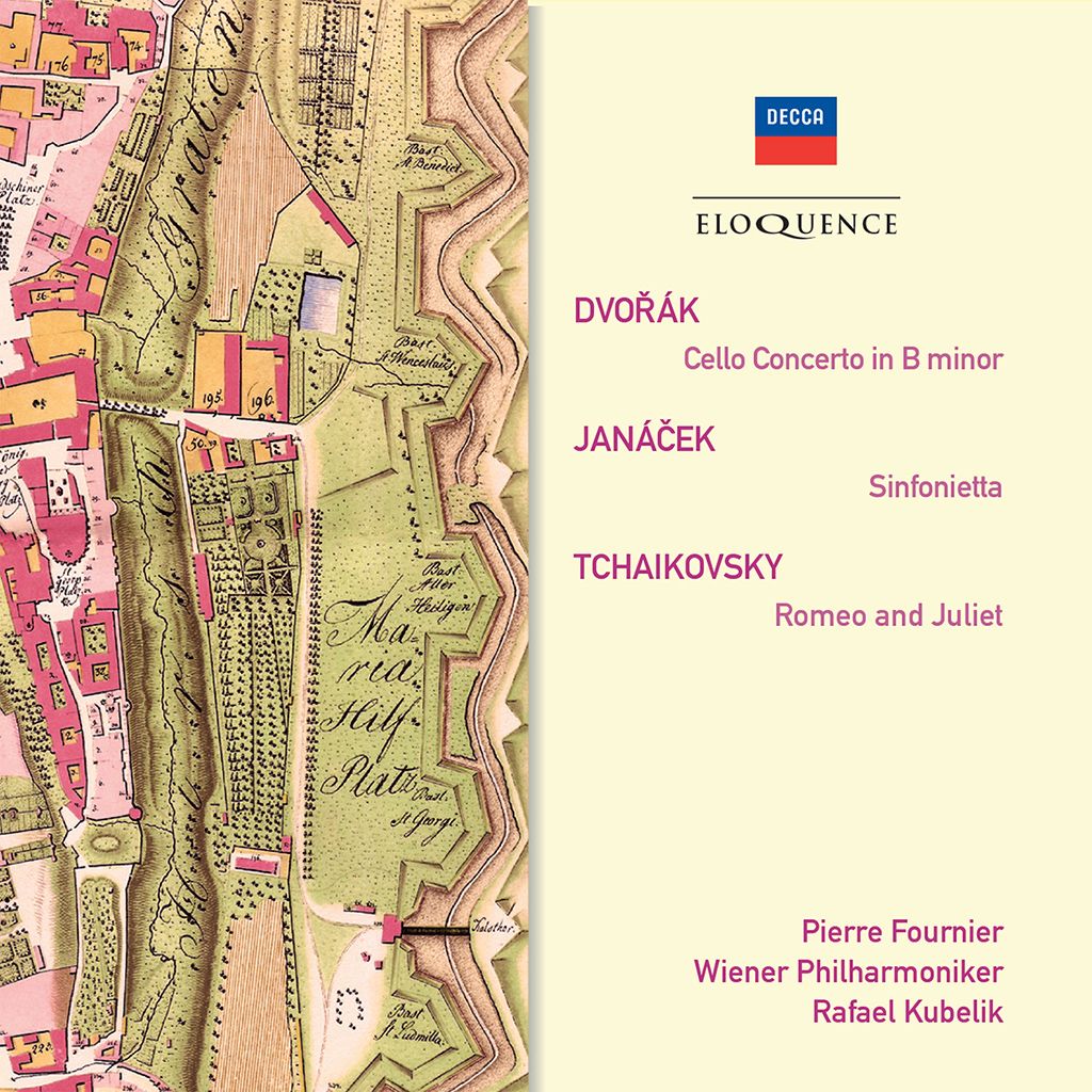 DVORAK: Cello Concerto; JANACEK: Sinfonietta; TCHAIKOVSKY: Romeo and Juliet [Eloquence]