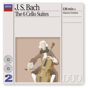 J.S. BACH: The 6 Cello Suites (Duo) (2CD)