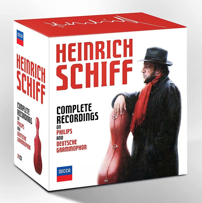 Heinrich Schiff - Complete Cello Recordings on Philips & Deutsche Grammophon (21CD)