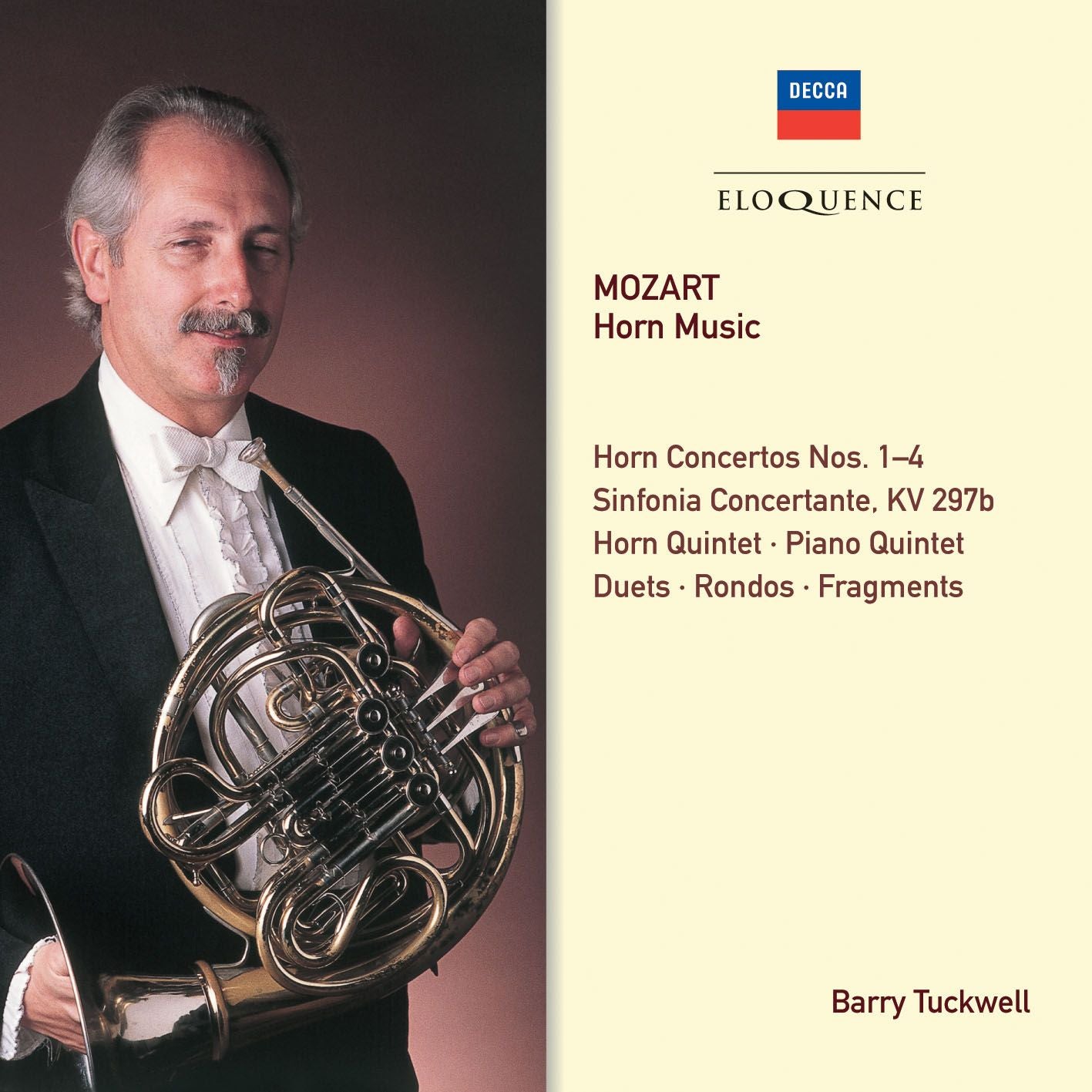 MOZART: Complete Horn Music (2CD) [Eloquence]