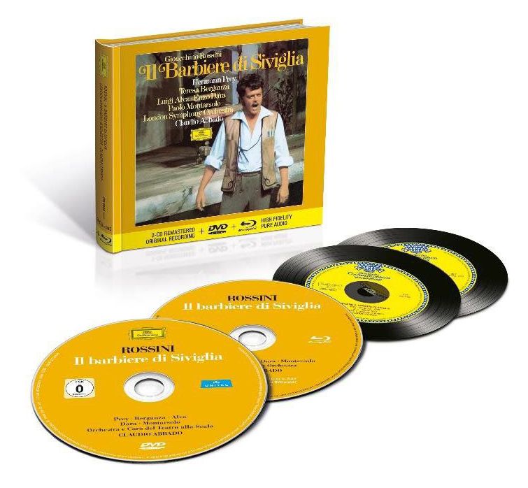 ROSSINI: Il barbiere di Siviglia (2CD+Blu-Ray Audio+DVD)