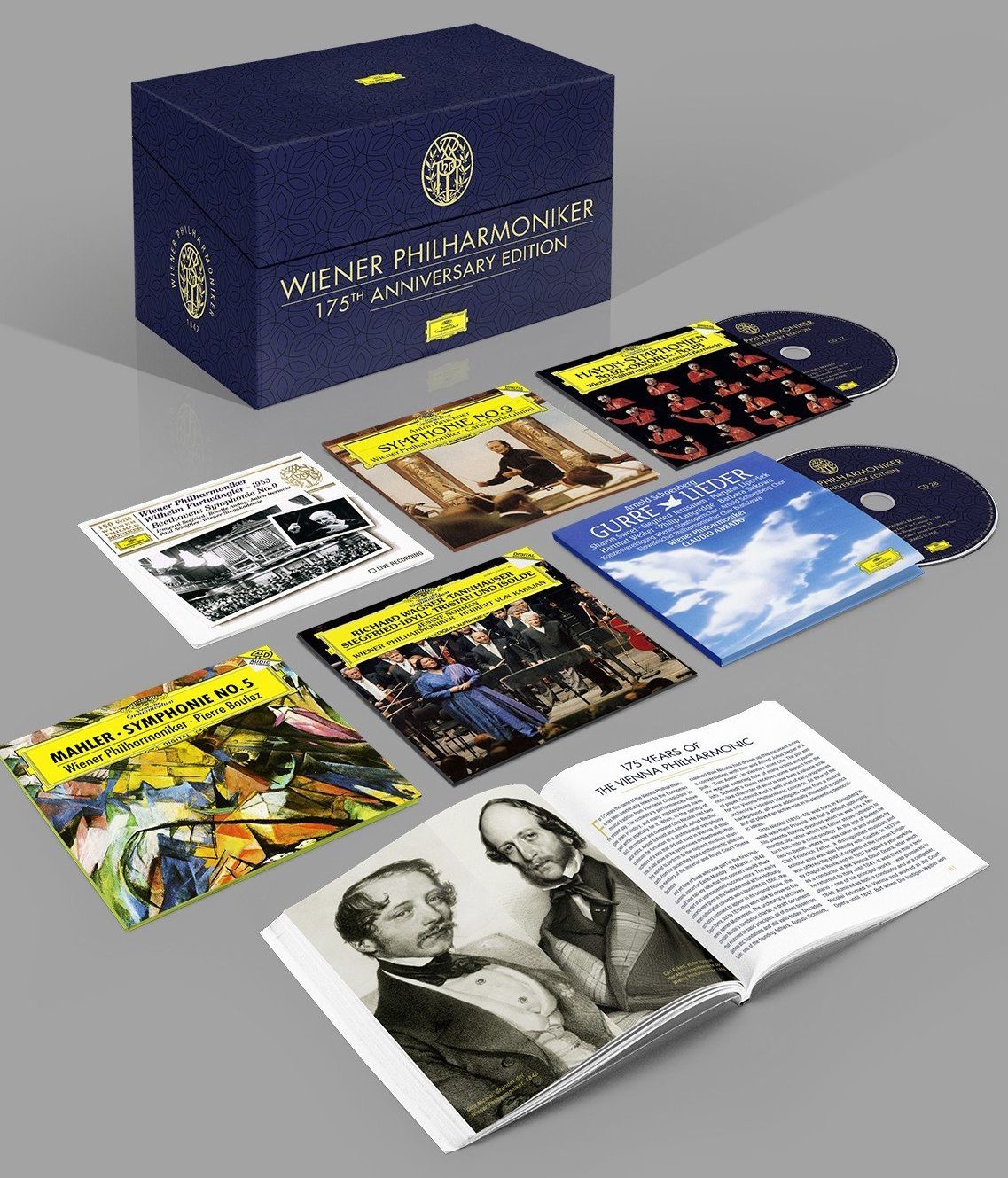 The Wiener Philharmoniker - 175th Anniversary Edition (44CD+DVD)