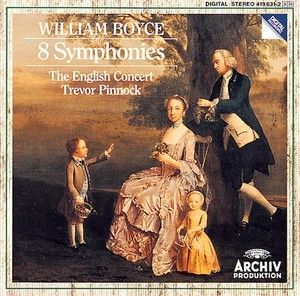 BOYCE: Symphonien op. 2 Nos. 1-8