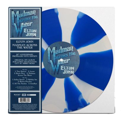 Madman Across The Water (Blue & White Propeller Vinyl)